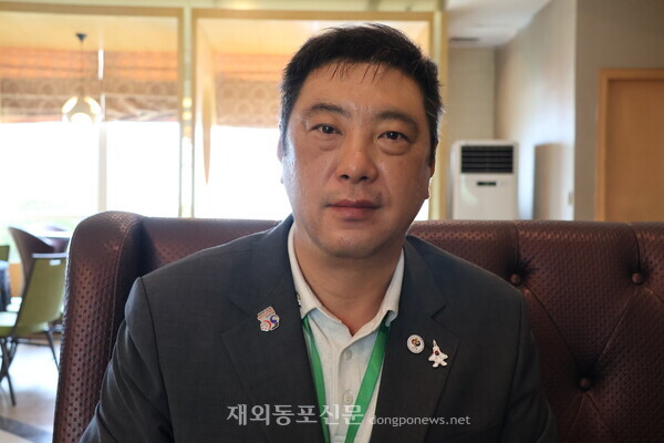 박재용 싱가포르 한인회장이 6월 13일 캄보디아 프놈펜