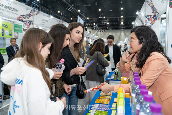 지난 4월 경북 안동에서 열린 '2025 KOREA BUSINESS EXPO ANDONG' 행사 모습.[월드 옥타]