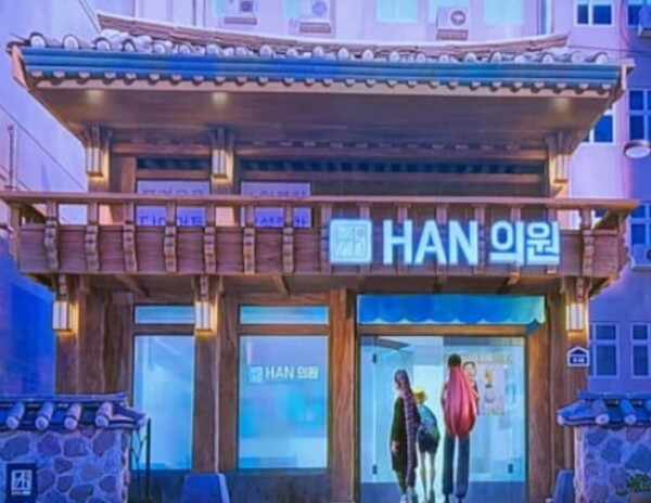 넷플릭스 애니메이션 '케이팝 데몬 헌터스(케데헌)'에 나오는 한의원 장면. 