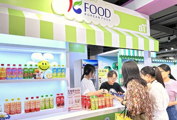 상하이 NCT ZONE 팝업 K-푸드 홍보관 현장 2
