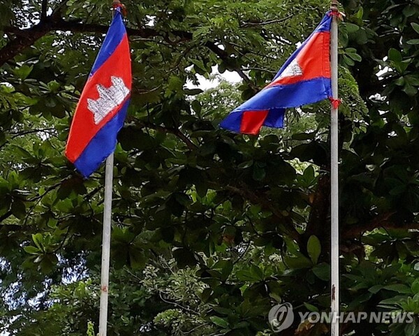 캄보디아 국기