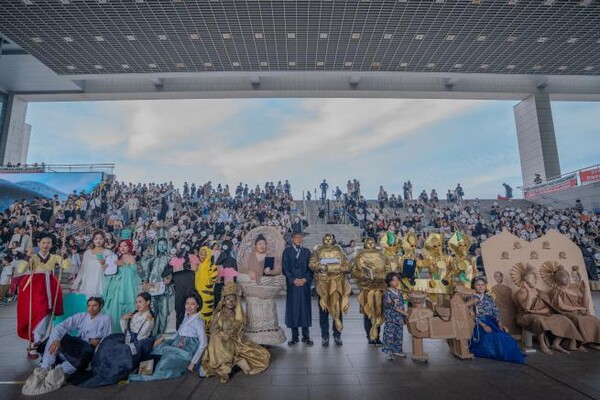 2025 국중박 분장대회 단체사진. [국립중앙박물관]