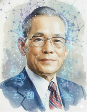 이병철 삼성그룹 창업주. 구글 제미나이를 통해 작업한 이미지다.   