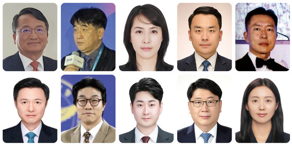 ‘제22회 발로 뛰는 영사상’ 수상자. (상단 사진) 왼쪽부터 ▲임정택 주샌프란시스코총영사관 총영사 ▲이경덕 주중대사관 총영사 ▲권건아 주뉴질랜드대사관 오클랜드분관 영사 ▲허진 주함부르크총영사관 부영사 ▲홍현도 주뭄바이총영사관 영사. (하단 사진) 왼쪽부터 ▲손창호 주선양총영사관 영사(경제담당) ▲조규형 주싱가포르대사관 영사 ▲지해성 주카자흐스탄대사관 영사 ▲장현철 주스페인대사관 총영사 ▲이은진 주멕시코대사관 영사.