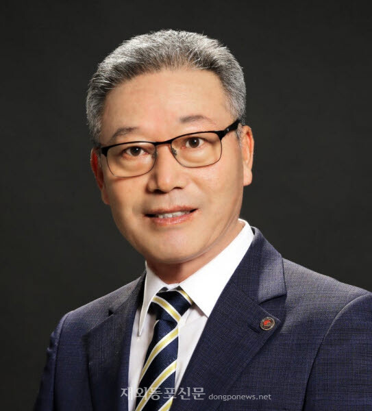 세계한상대회 첫 민간운영위원장에 당선된 황병구 코러스 오키드 회장.
