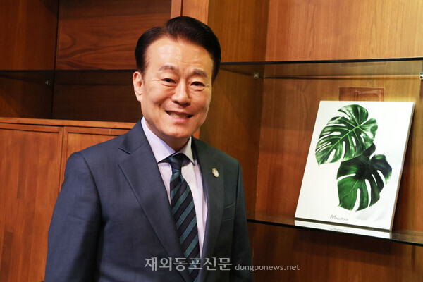 민간 첫 세계한인회장대회 고상구 운영위원장