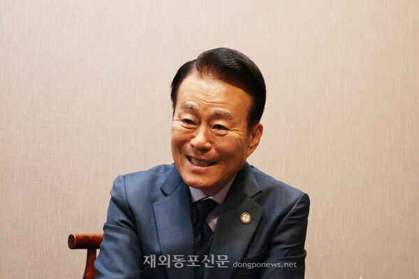 고상구 세계한인회장대회 운영위원장. 